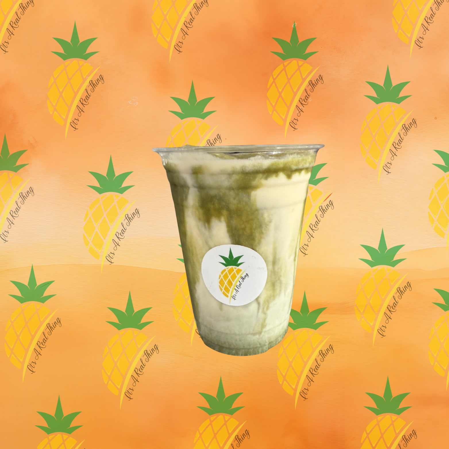 Iced Banana Matcha